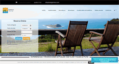 Desktop Screenshot of hotelgametxo.com